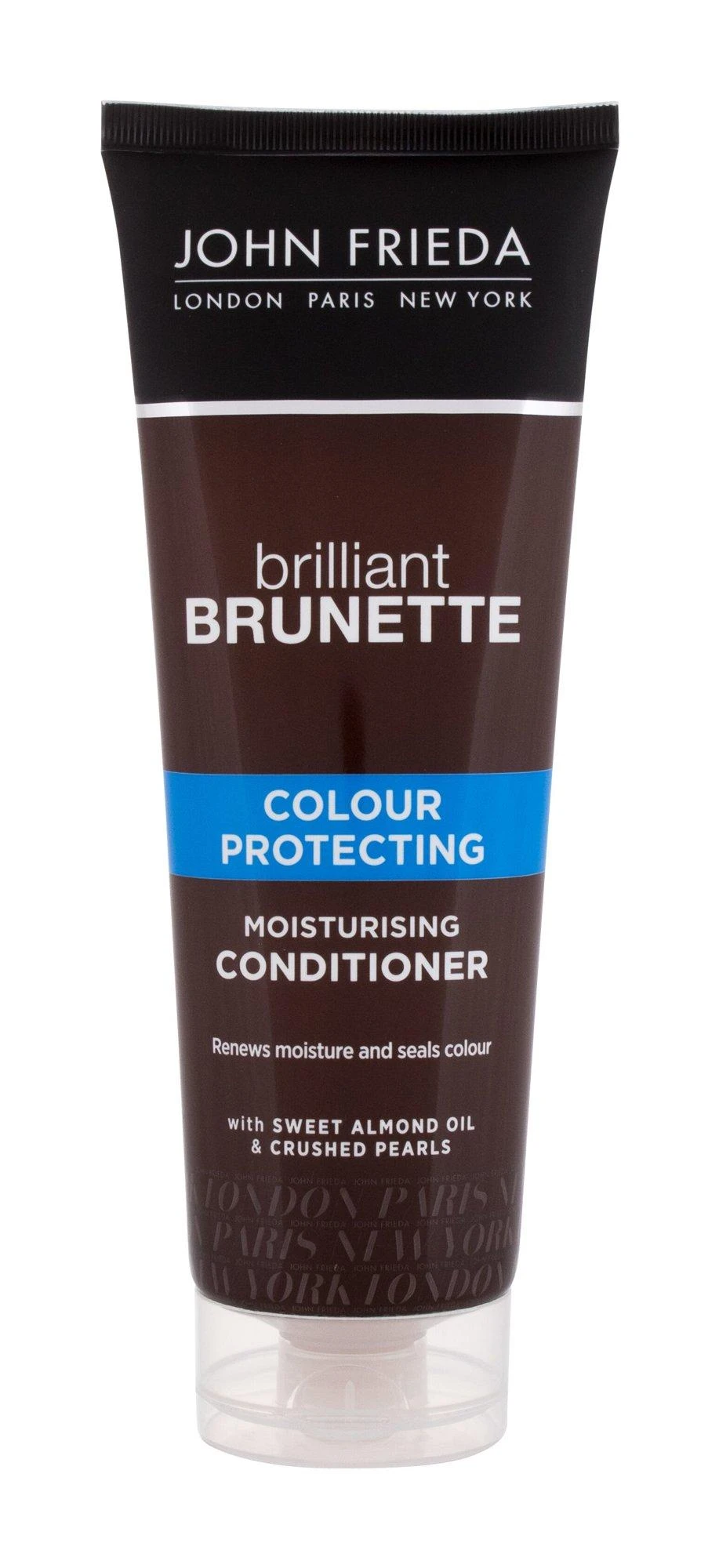 John Frieda Brilliant Brunette spalvą apsaugantis kondicionierius