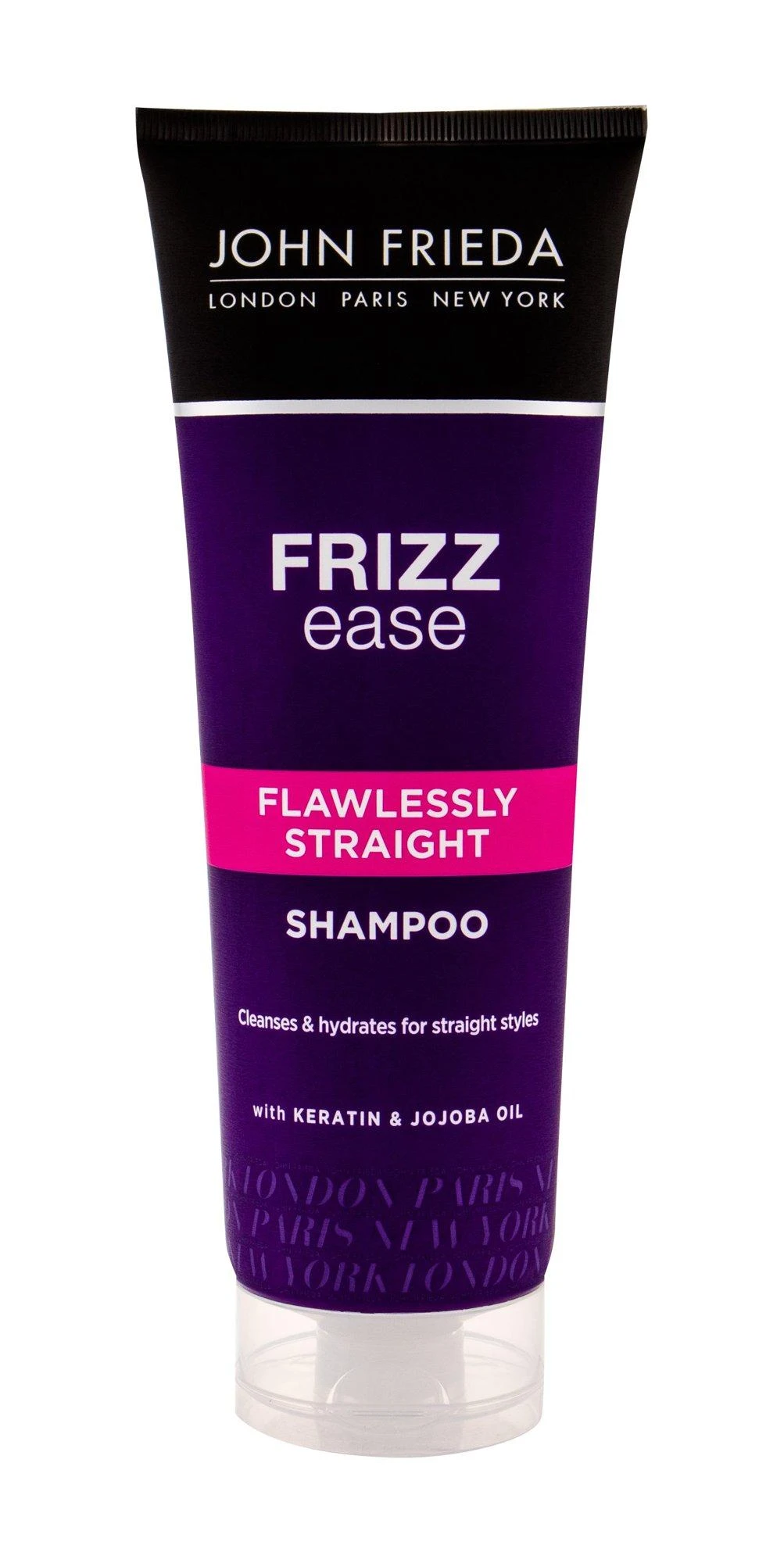 John Frieda Frizz Ease plaukų šampūnas, suteikiantis glotnumo ir stiprumo, 250 ml