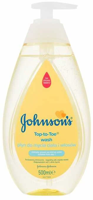 Johnson & Johnson Johnson´s Top-to-Toe Wash Dušo želė vaikams, 500 ml