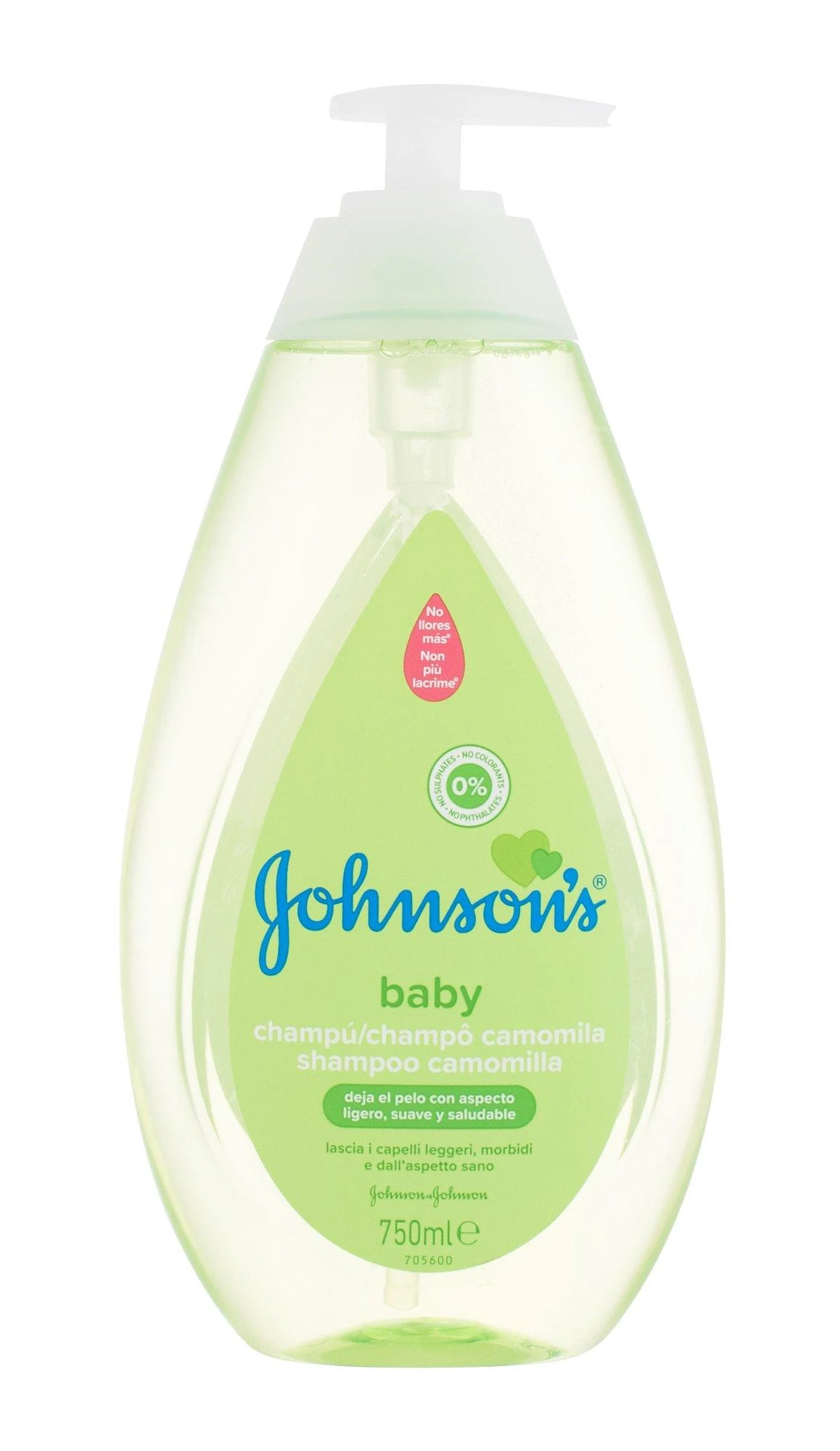 Johnson & Johnson Johnson's Baby šampūnas su ramunėlėmis 750ml