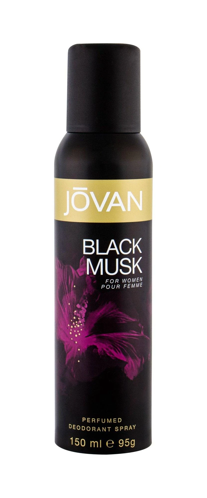 Jovan Black Musk moteriškas dezodorantas-purškiklis