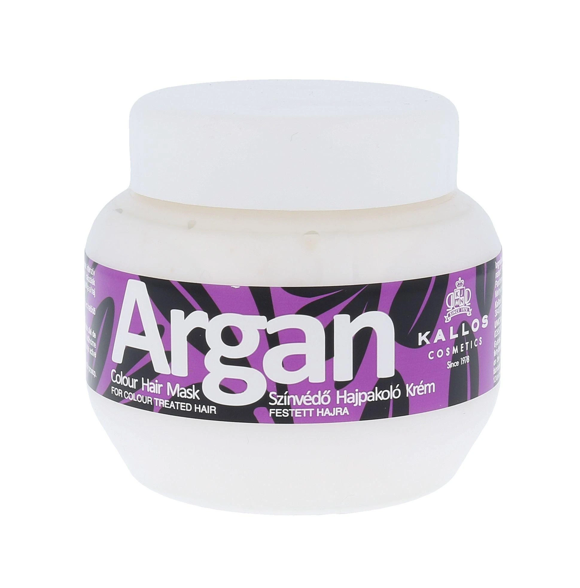 Kaukė dažytiems plaukams Kallos Argan Colour Hair Mask 275ml