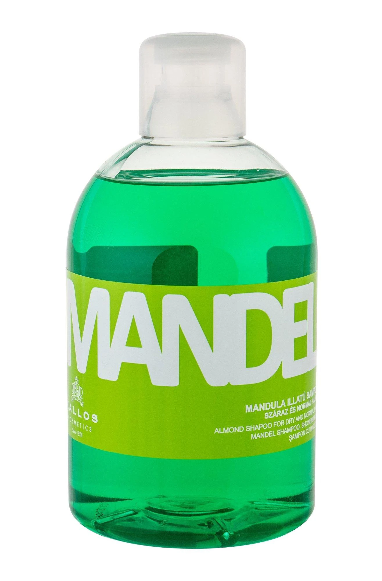 Šampūnas sausiems, normaliems plaukams Kallos Mandel Šampūnas 1000ml