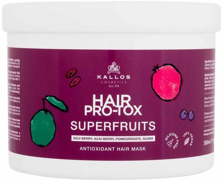 Kaukė su antioksidantais Kallos Pro-Tox SuperFruits Mask 500ml