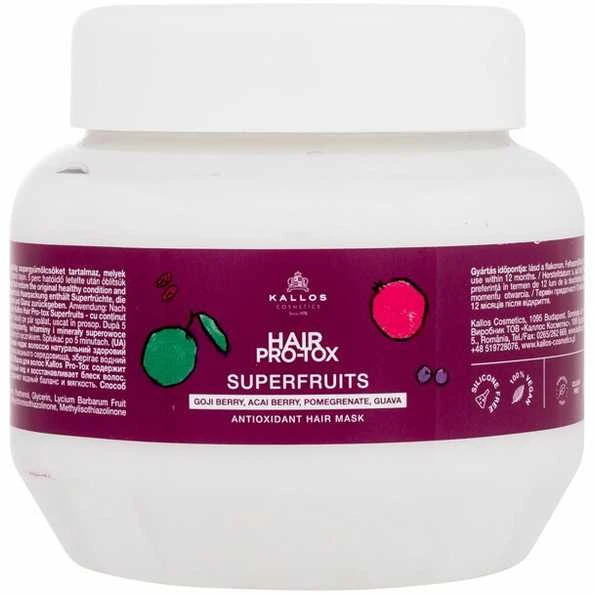 Kaukė su antioksidantais Kallos Pro-Tox SuperFruits Mask 275ml