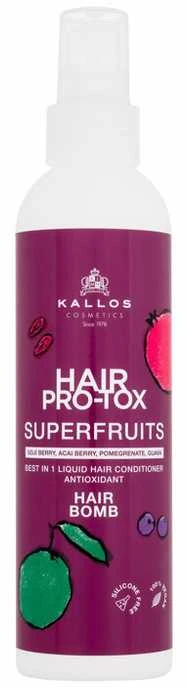 Purškiamas kondicionierius su antioksidantais Kallos Pro-Tox SuperFruits Liquid Conditioner 200ml