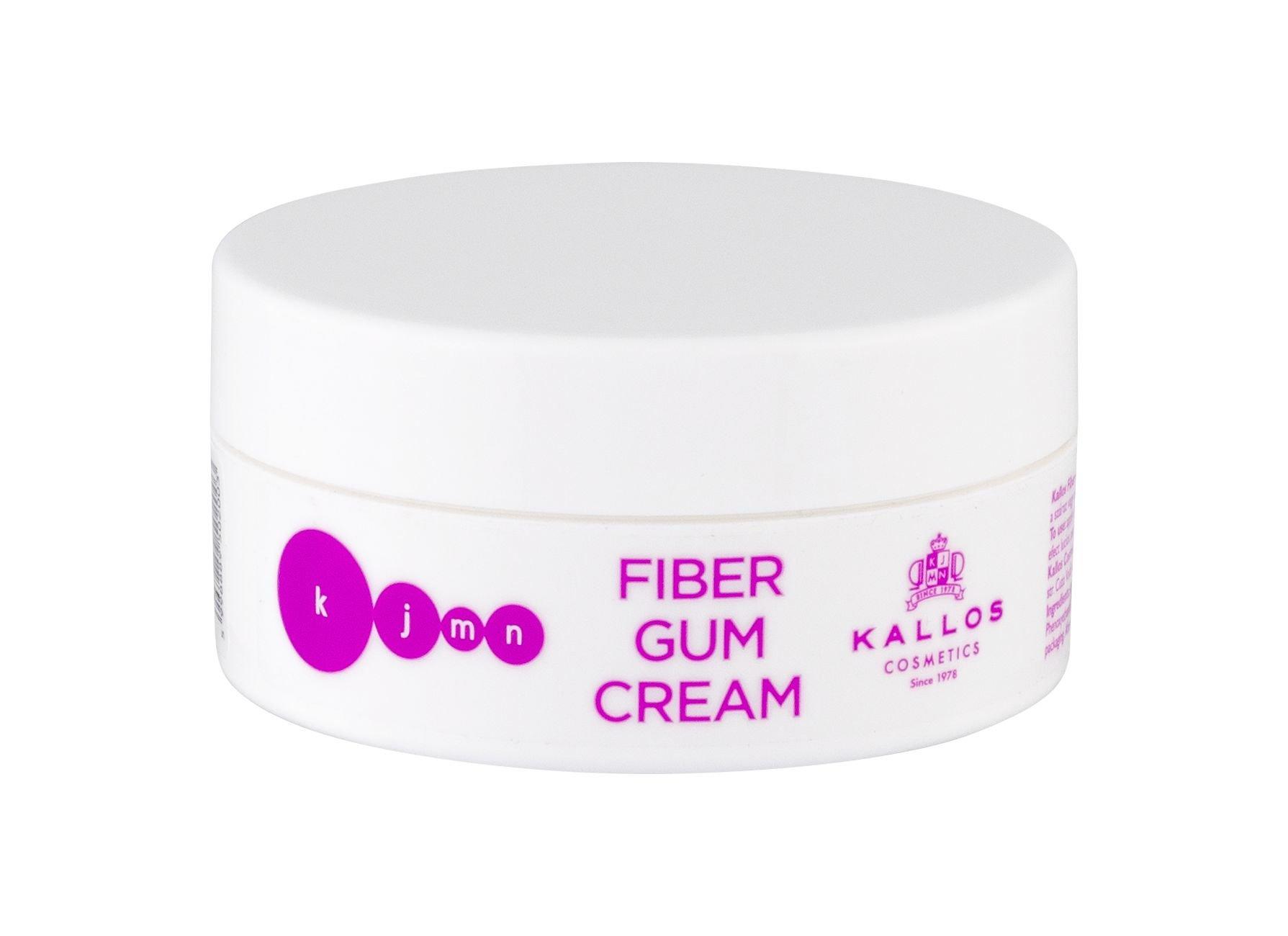 Kallos Cosmetics KJMN Fiber Gum Kreminis For Definition and Hair Styling plaukų modeliavimo guma, 100 ml