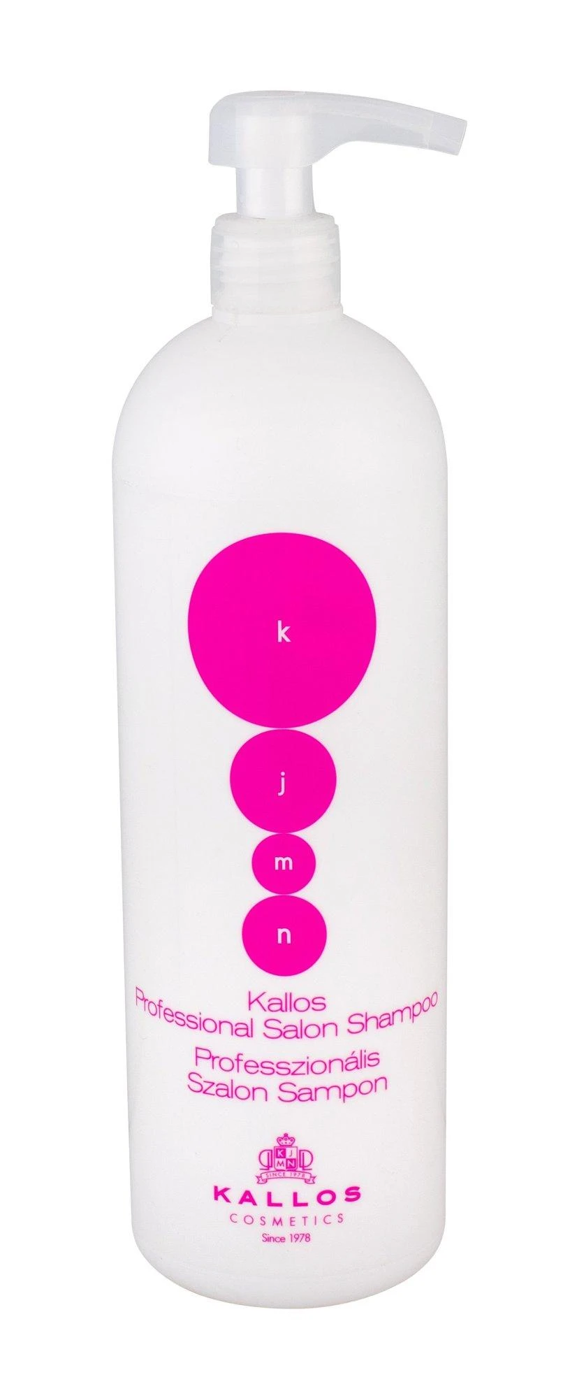 Kallos Cosmetics KJMN Professional Salon Šampūnas šampūnas, 1000 ml