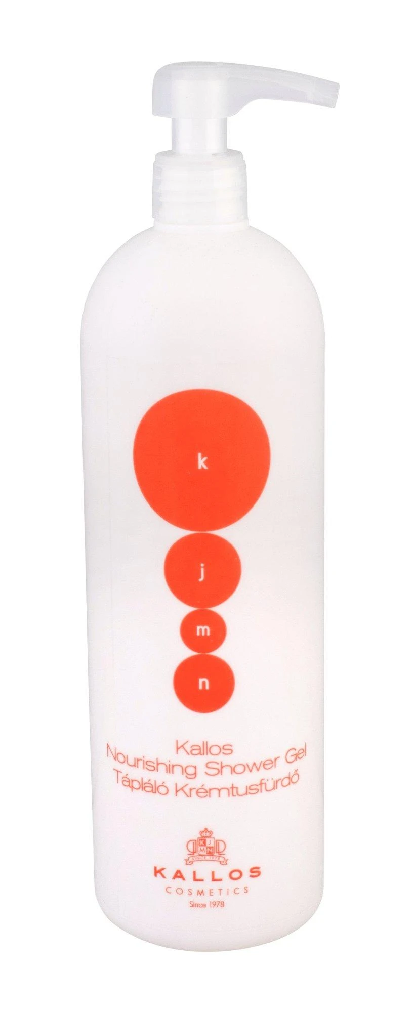 Kallos Cosmetics KJMN maitininantis Dušo želė dušo želė, 1000 ml