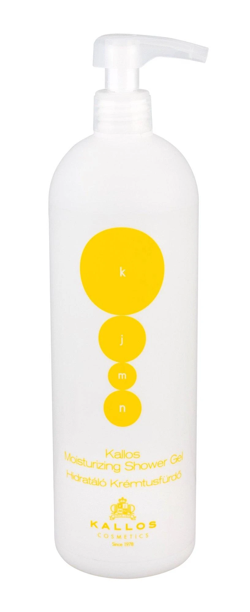 Kallos Cosmetics KJMN Moisturizing Dušo želė drėkinamasis dušo gelis, 1000 ml