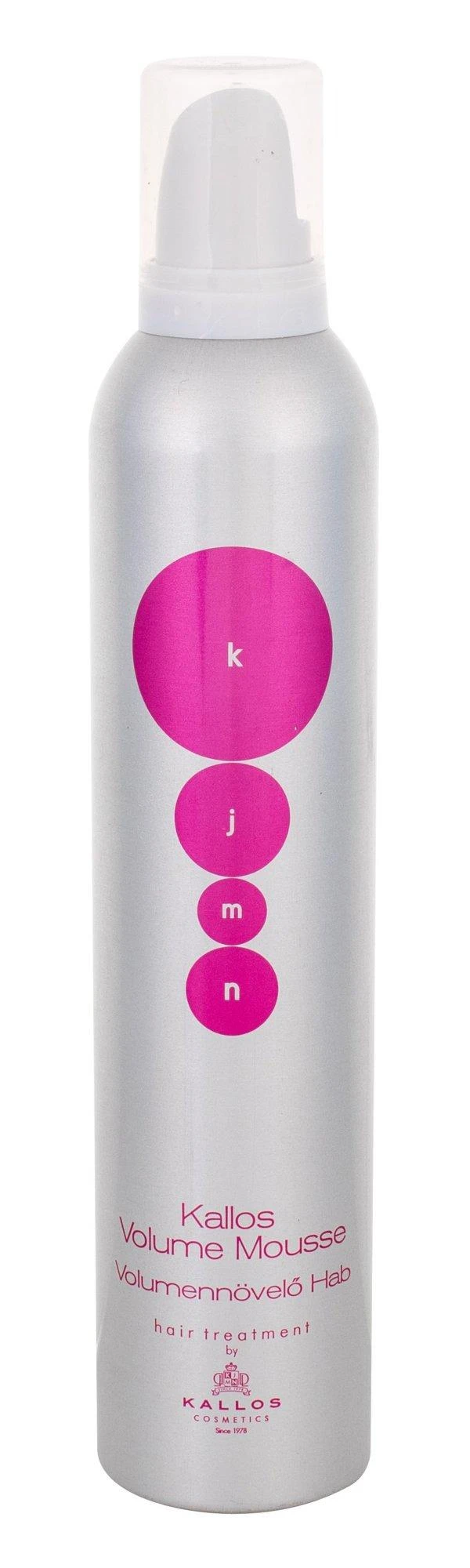 Kallos Cosmetics KJMN Volume Silk Protein Hair Mousse apimties suteikiančios plaukų putos, 300 ml