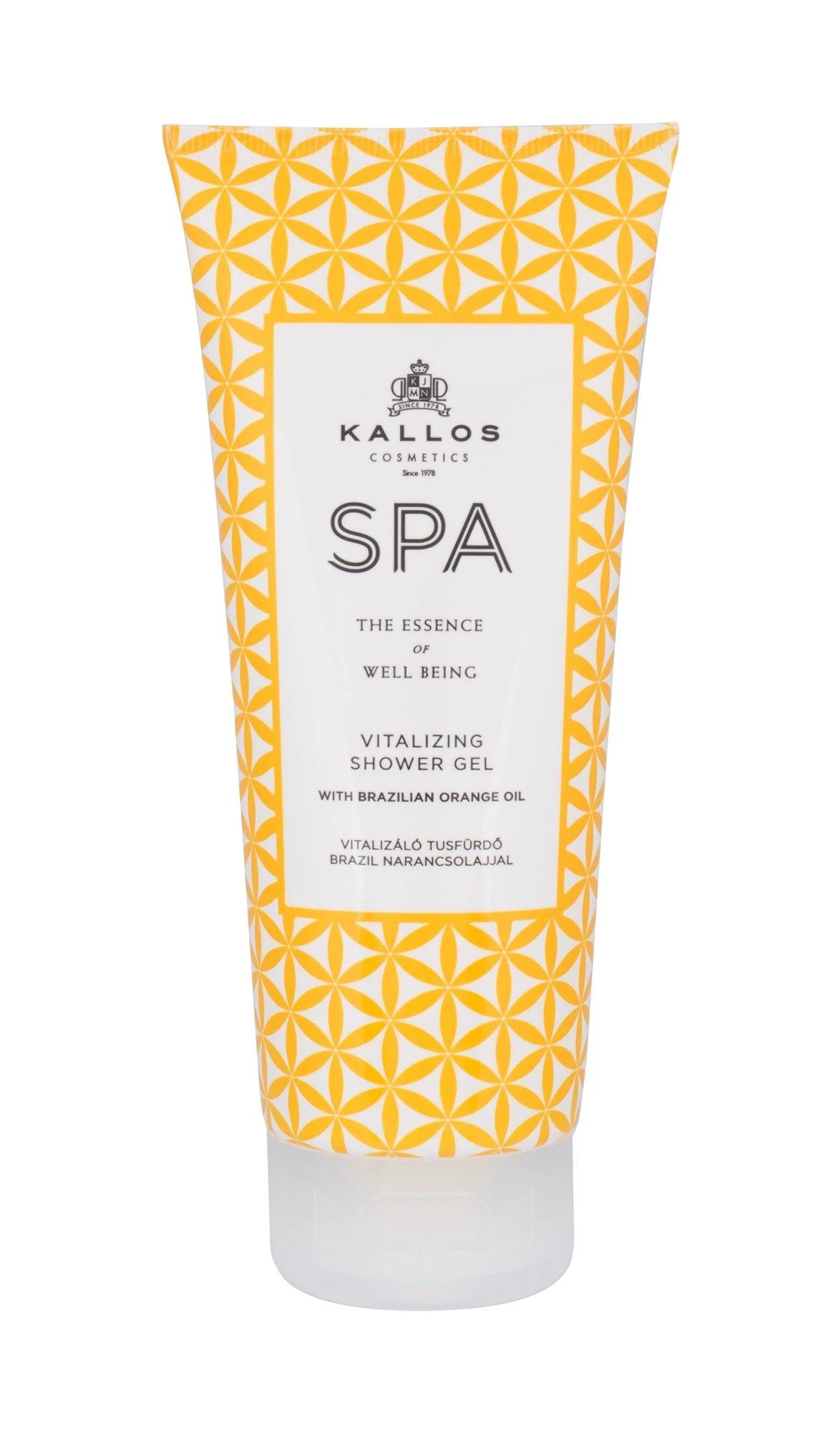 Dušo želė Kallos SPA Vitalizing Oranžinis Dušo želė 200 ml