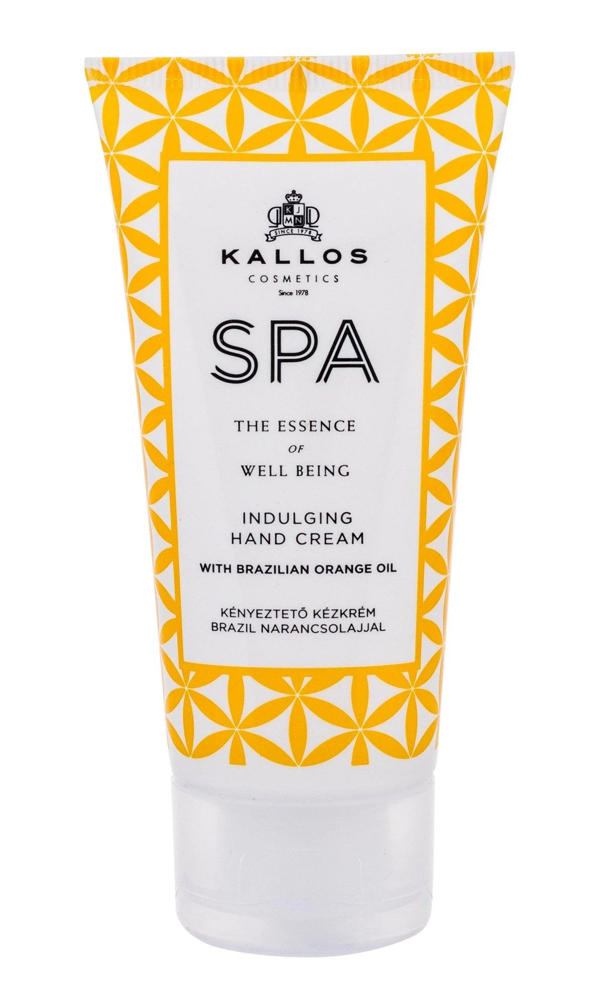 Atpalaiduojantis rankų kremas Kallos SPA Oranžinis Hand Kreminis 50ml