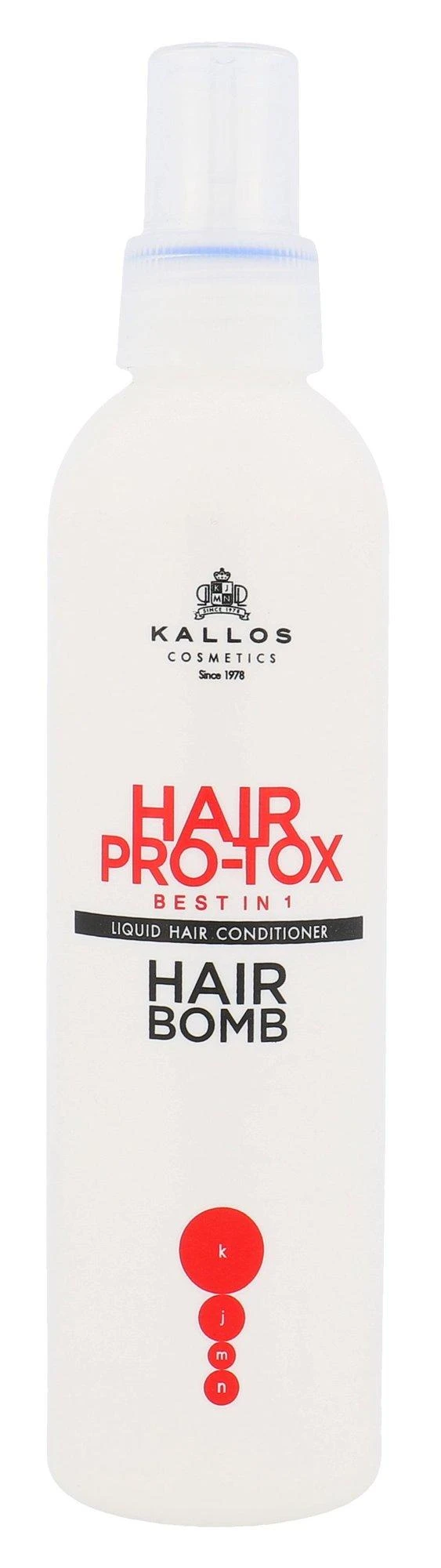 Kallos Cosmetics Hair Pro-Tox Hair Bomb kondicionierius moterims, 200 ml