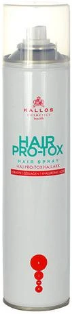 Plaukų lakas Kallos Hair Pro-Tox Plaukų lakas 400ml