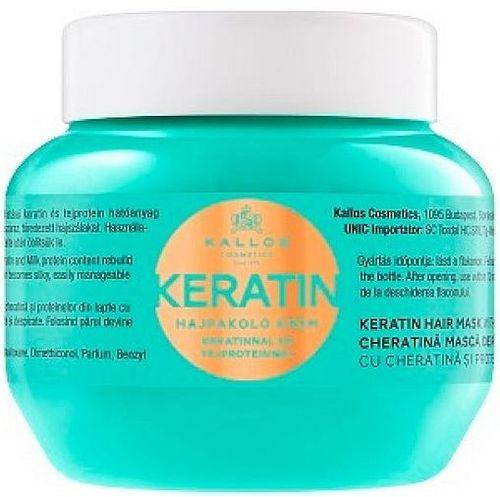 Kallos Cosmetics Keratin Hair Mask moterims, 275 ml