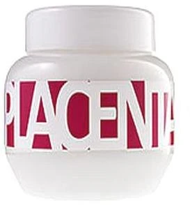 Kaukė sausiems pažeistiems plaukams Kallos Placenta Hair Mask 275ml