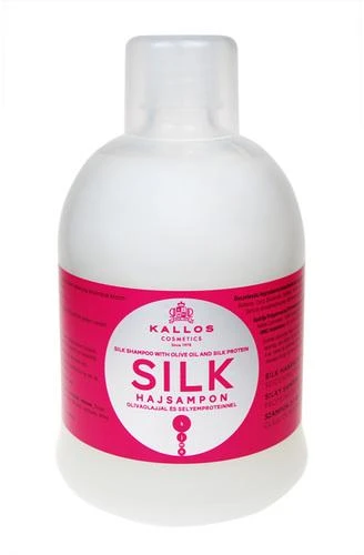Šampūnas Sausiems Jautriems Plaukams KALLOS Silk 1000ml