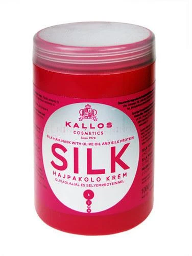 Kaukė sausiems plaukams Kallos SILK Hair Mask 1000 ml