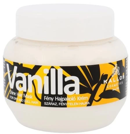 Kallos Cosmetics Vanilla Hair Mask plaukų kaukė, 275 ml