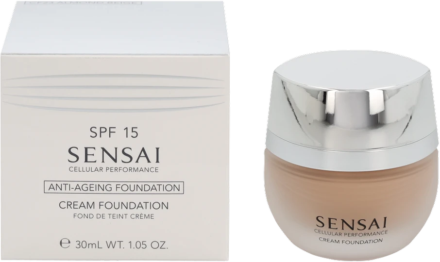 makiažo pagrindas Sensai Cellular Performance Kreminis Foundation CF23 Almond rusvai gelsvas 30ml
