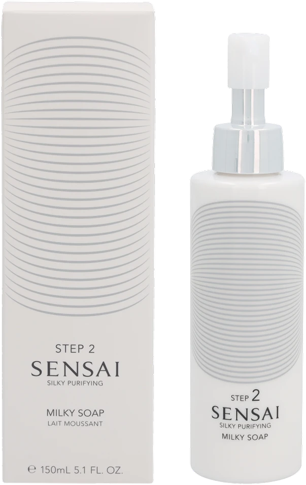 "Kanebo Sensai Silky Purifying Milky Soap" Valomasis pienelio konsistencijos veido muilas 150ml