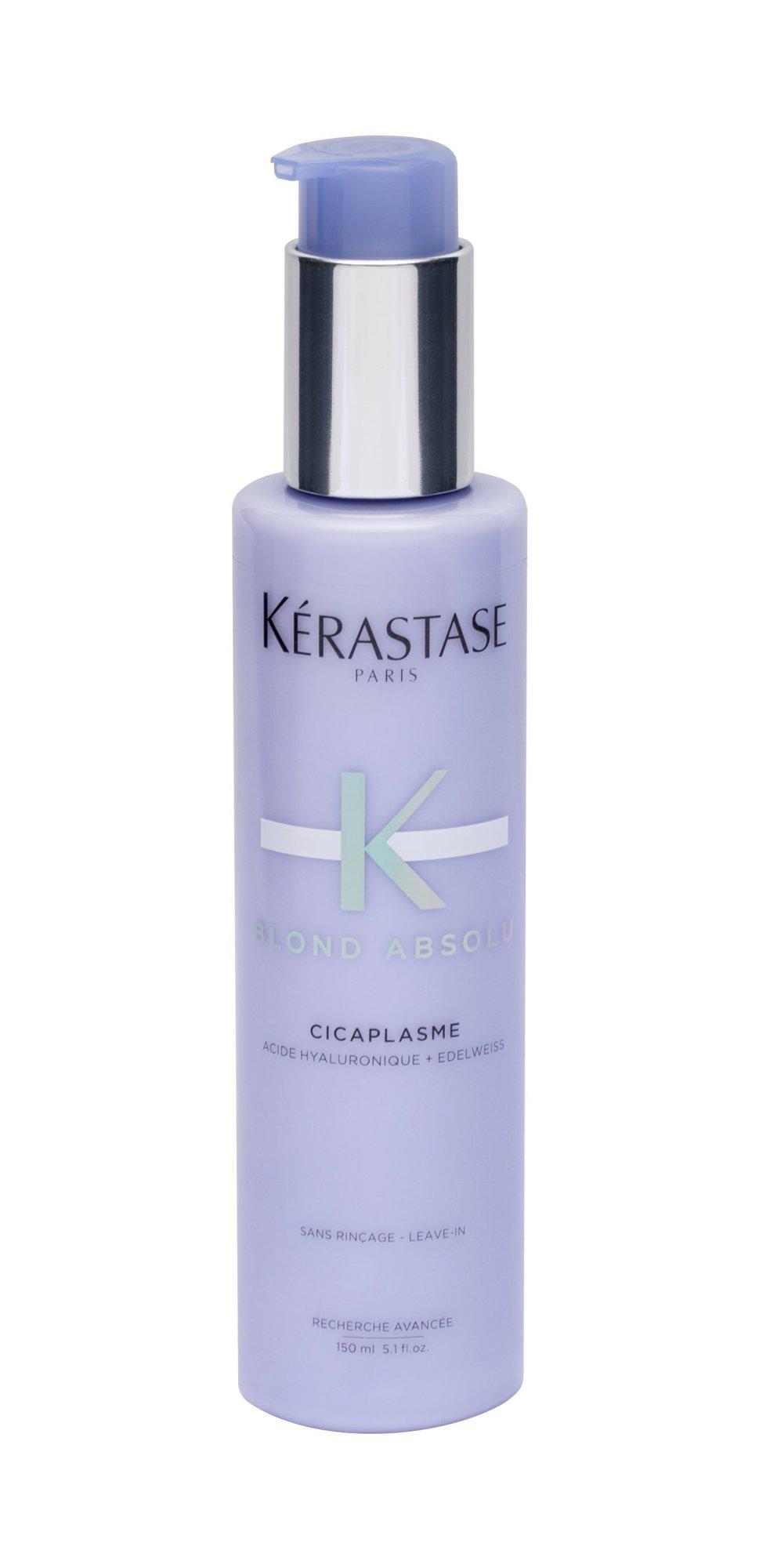 Kérastase Blond Absolu Cicaplasme universalus stiprinamasis ir nuo karščio saugantis šviesintų plaukų serumas 150 ml