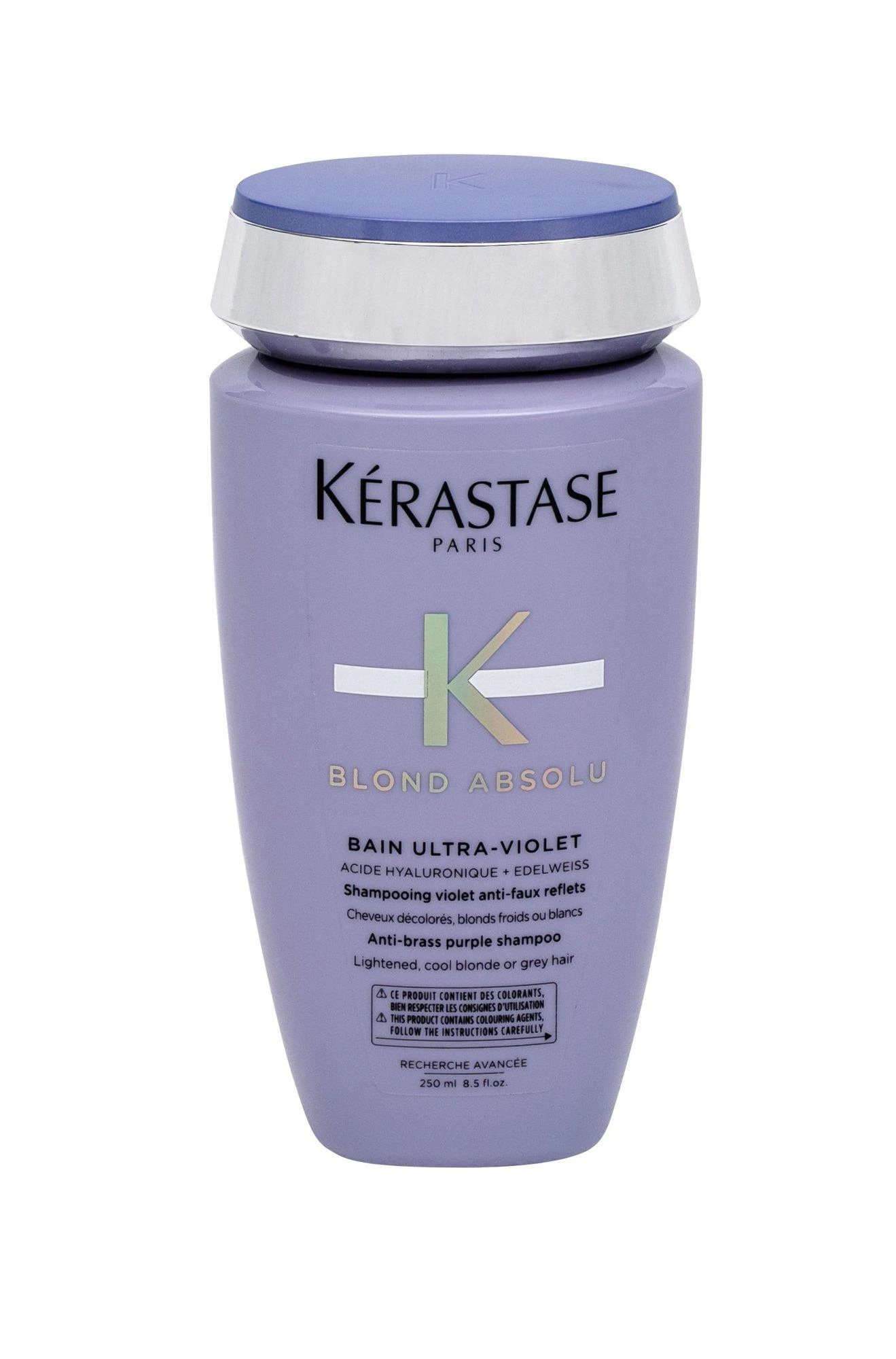 Šampūnas su violetiniu pigmentu Kerastase Blond Absolu Bain Utra-Violet Šampūnas 250ml
