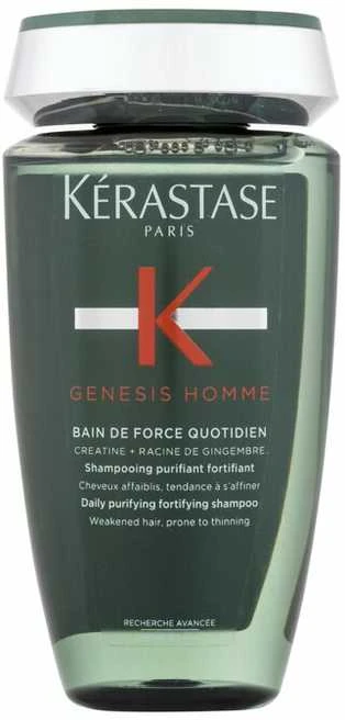 Kerastase Genesis Homme Bain de Force Quotiden stiprinantis šampūnas vyrams, 250 ml
