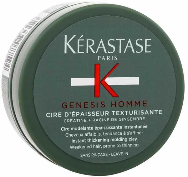 Kérastase Genesis Homme Cire D'Épaisseur Texturisante plaukų modeliavimo pasta vyrams, 75 ml