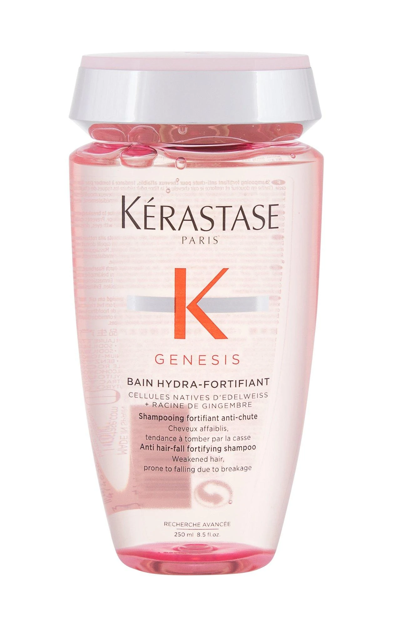 Šampūnas nuo plaukų slinkimo Kerastase Genesis Hydra Anti Hair-Fall Fortifying Šampūnas 250ml