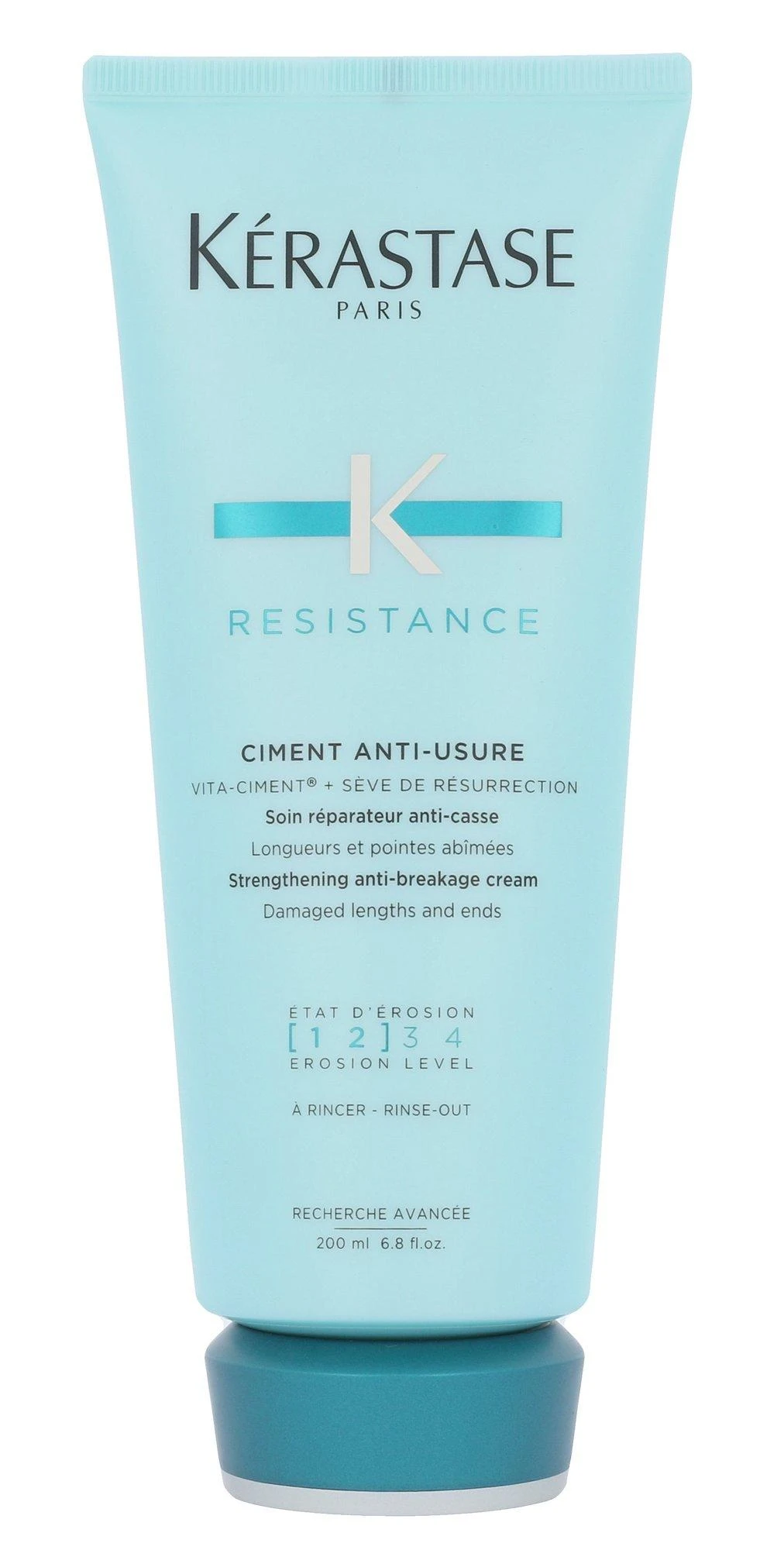 Nualintų plaukų priemonė Kerastase Resistance Ciment Anti – Usure 200 ml