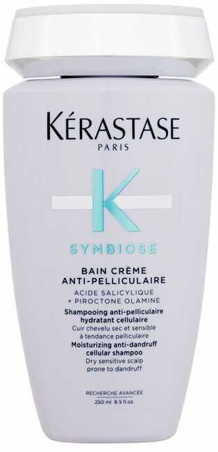 Kérastase Symbiose Moisturizing Nuo pleiskanų Cellular Šampūnas šampūnas nuo pleiskanų sausai ir jautriai galvos odai, 250 ml
