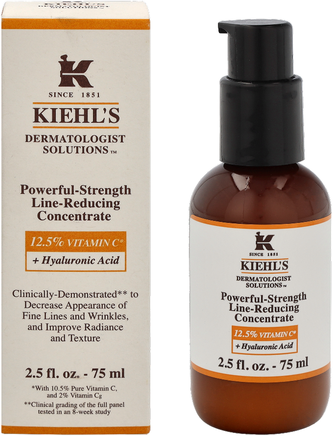 Kiehl´s Kiehls Kiehl's Powerful Strength Line mažinantis koncentratas, 75 ml