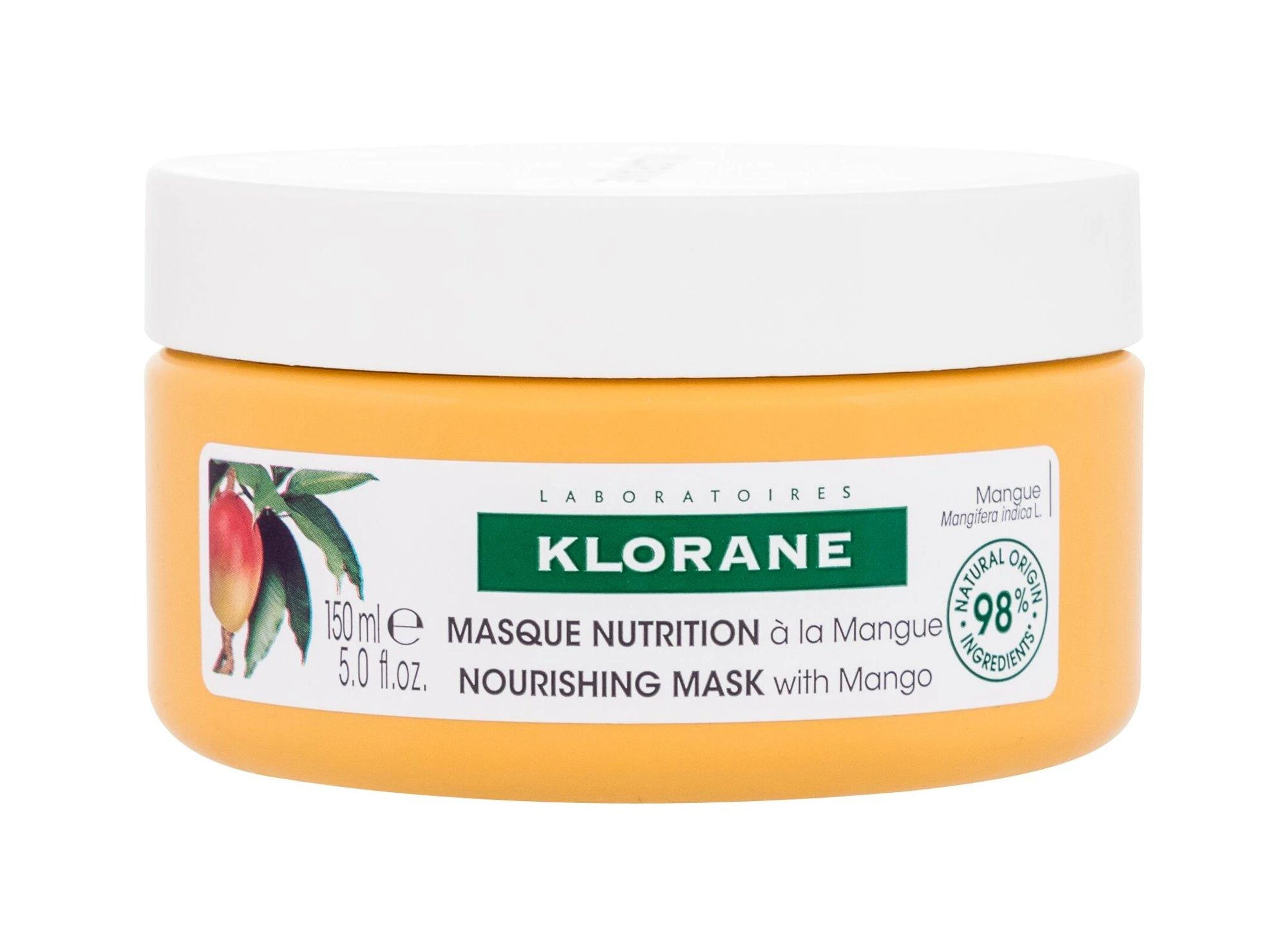 "Klorane Nutritive Mango" kaukė 150ml