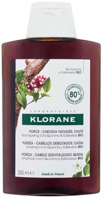 "Klorane" chinino stiprinamasis šampūnas