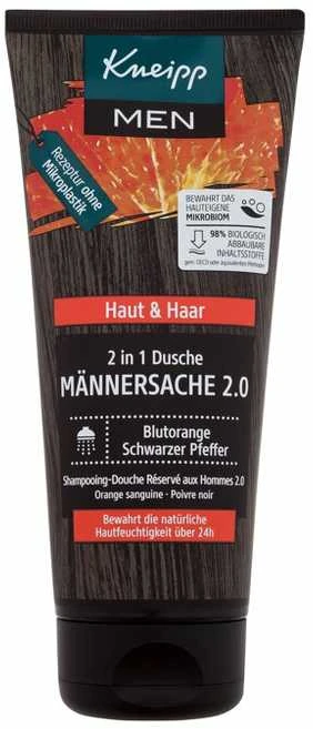 Kneipp Men Only 2.0 Dušo želė vyrams, 200 ml