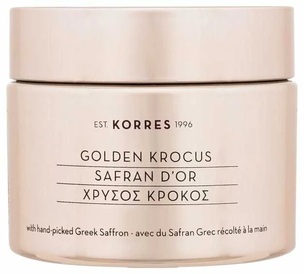Korres Golden Krocus Hydra-Filler Plumping Kreminis Day Kreminis