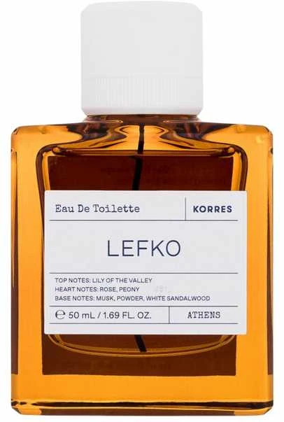 Korres Lefko EDT tualetinis vanduo unisex, 50 ml