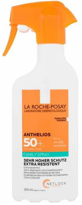 La Roche-Posay Anthelios Family Purškiklis SPF 50+ apsauginis purškiklis nuo saulės visai šeimai, 300 ml