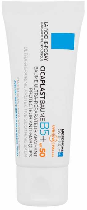 La Roche Posay Cicaplast Baume B5 raminamasis ir regeneruojamasis balzamas SPF 50 atkuriamasis balzamas, 40 ml