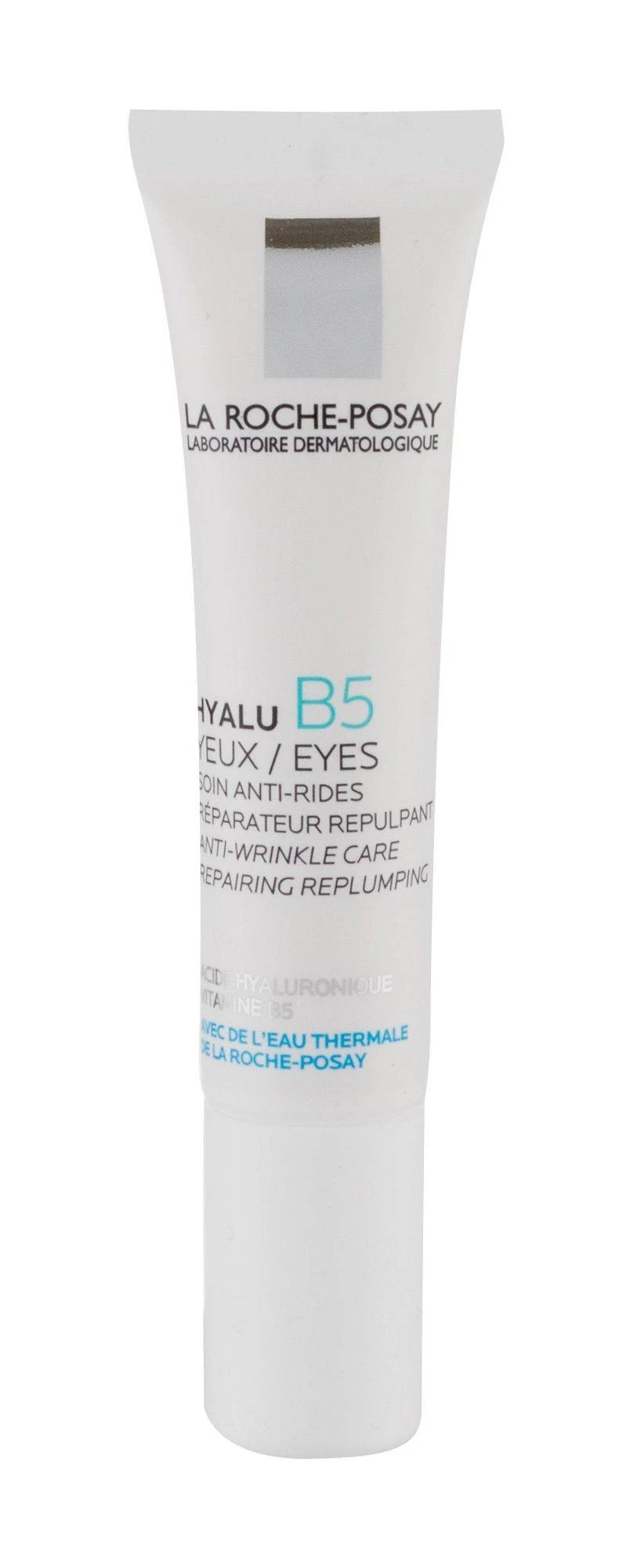 La Roche Posay Hyalu B5 Eyes paakių kremas nuo raušlių, 15 ml