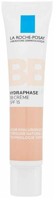 La Roche-Posay Hydraphase HA BB Kreminis SPF15 drėkinamasis BB kremas, atspalvis: Light, 40 ml
