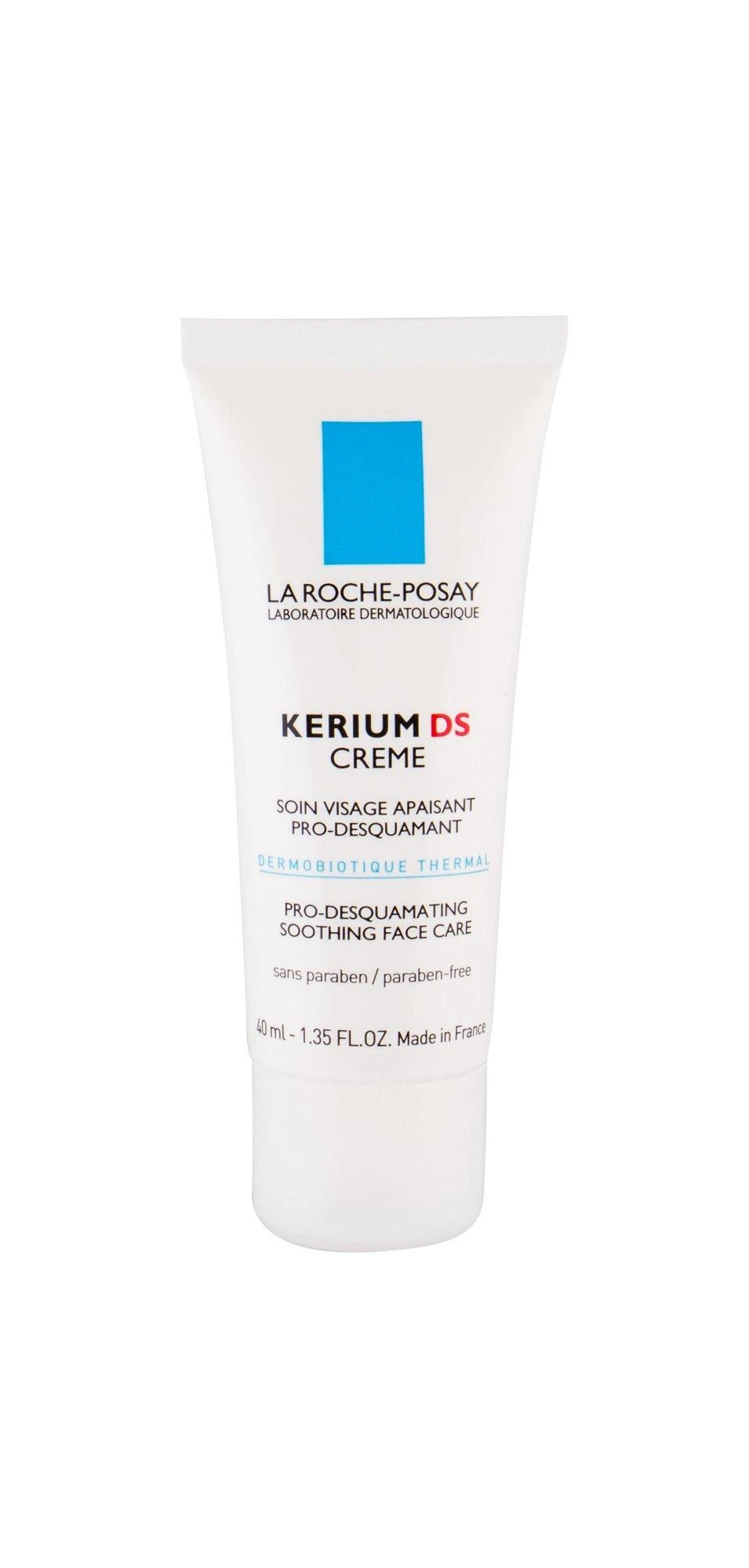 La Roche Posay Kerium DS Kreminis raminamasis veido kremas, 40 ml