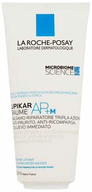 La Roche-Posay Lipikar AP+ M veido ir kūno balzamas, eko pakuotė, 200 ml
