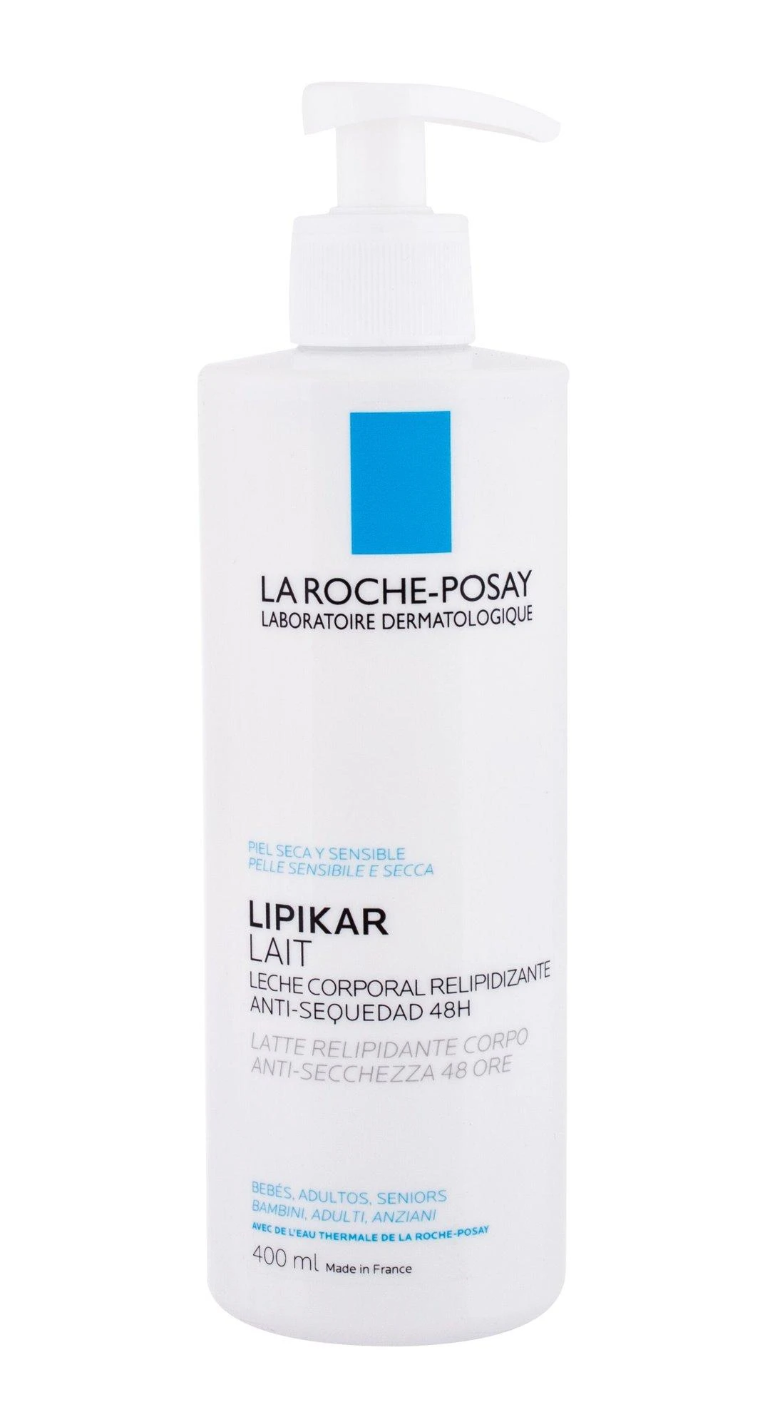 La Roche Posay Lipikar Lait Body Milk kūno losjonas, 400 ml