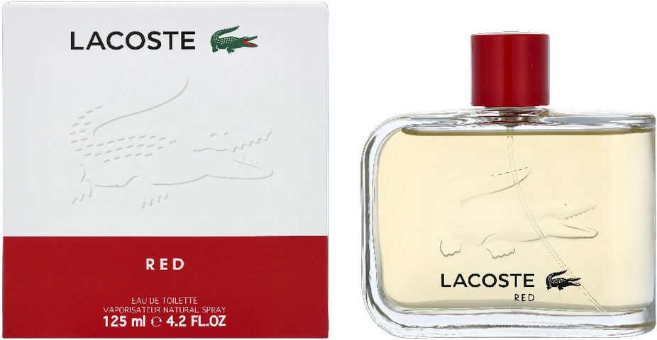 Kvepalai vyrams Lacoste Red EDT, 125 ml
