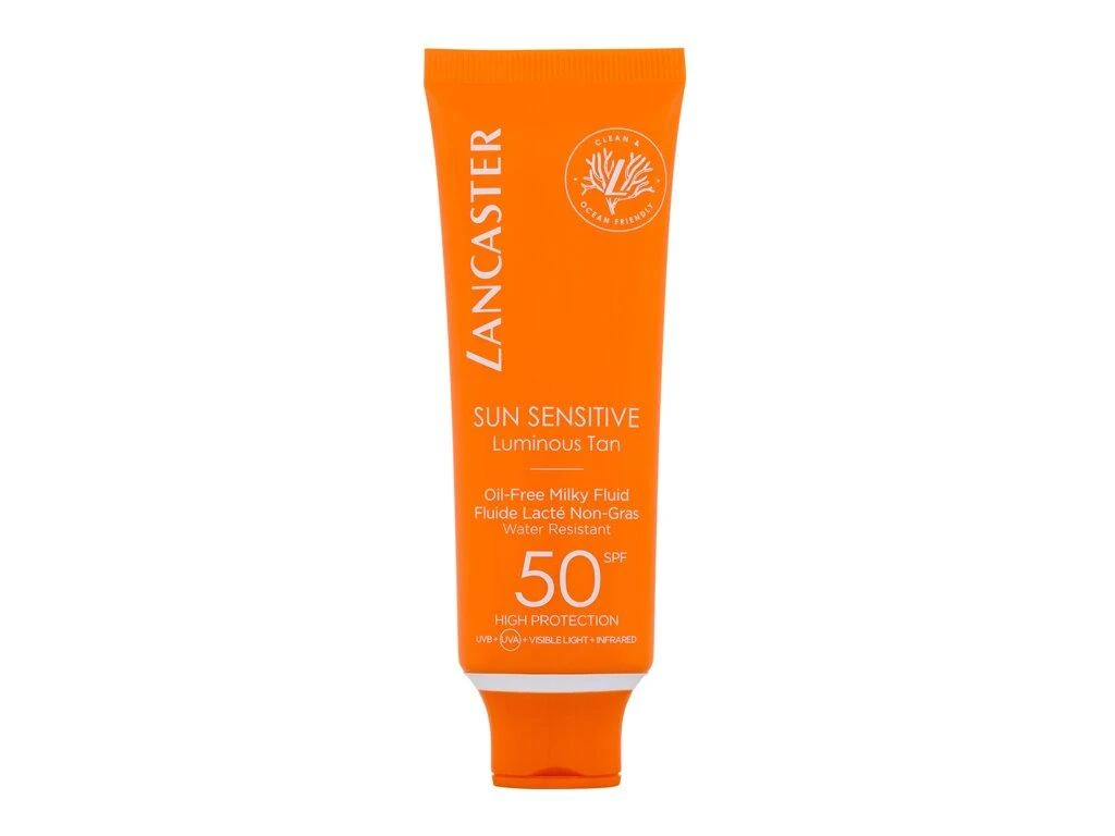 "Lancaster Sun Sensitive Luminous Tan pienelis be aliejaus Spf50 50ml