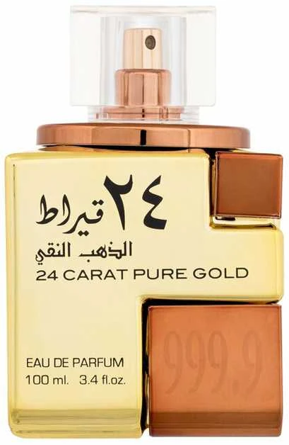 Lattafa 24 Carat Pure Gold EDP parfumuotas vanduo, 100 ml