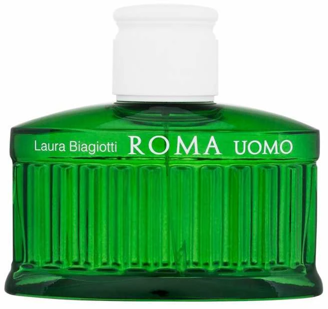 Laura Biagiotti Roma Uomo Žalias Swing EDT tualetinis vanduo vyrams, 125 ml